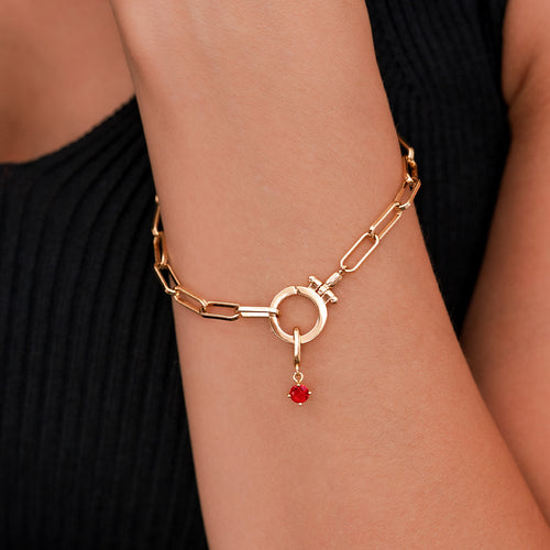 Essential 4mm Birthstone Charm