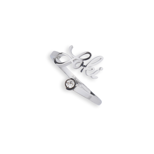 Custom Name Birthstone Ring