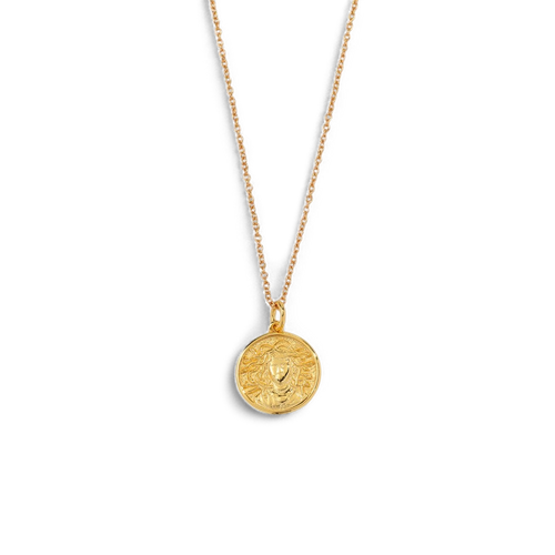 Greek Goddess Pendant Necklace