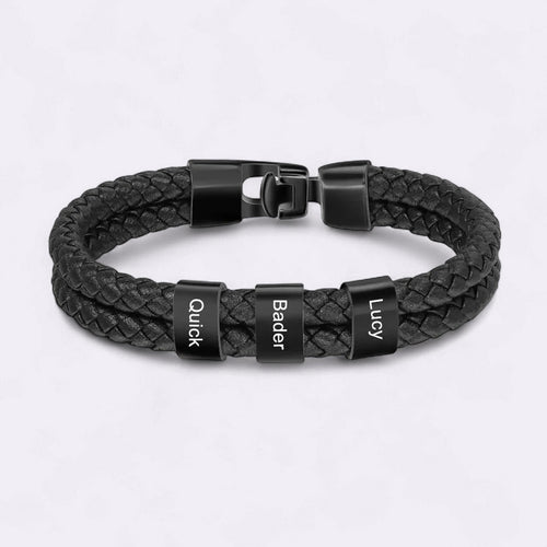 Minimalist Personalized Beaded Name Bracelet