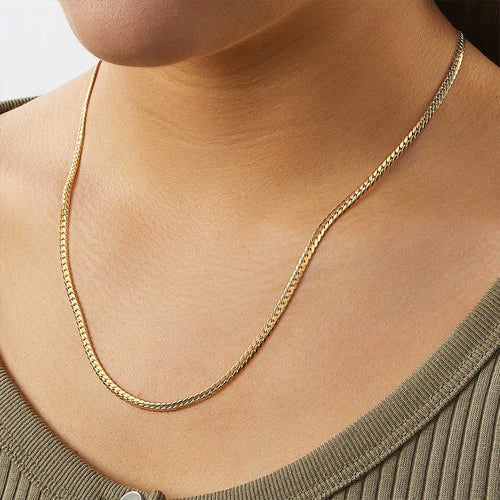 Herringbone Chain Necklace