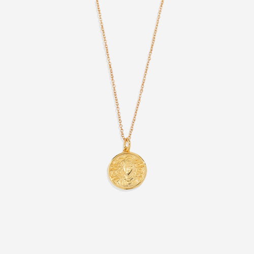 Greek Goddess Pendant Necklace
