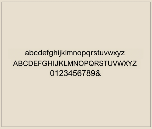 Alice Double Letter Necklace