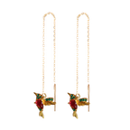 Hummingbird Drop Earrings