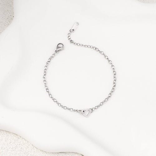 Interlocking Mini Heart Bracelet