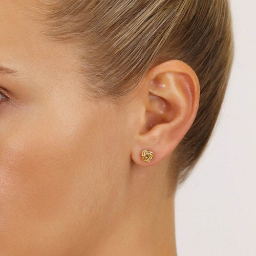 Love Knot Stud Earrings