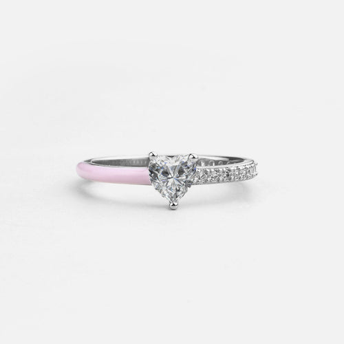 Self Reminder - No One Is You And That Is Your Power Half Enamel Ring