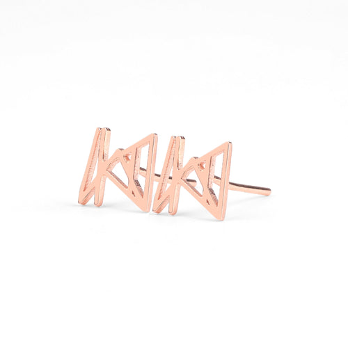 Monogram Name Earrings