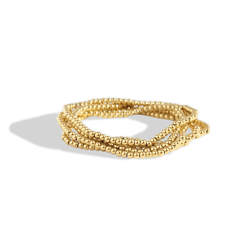 3mm & 5mm Beaded Bracelet Stacking Set