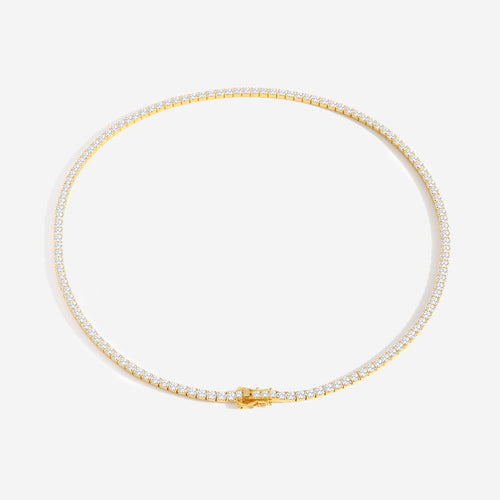 3mm Tennis Necklace