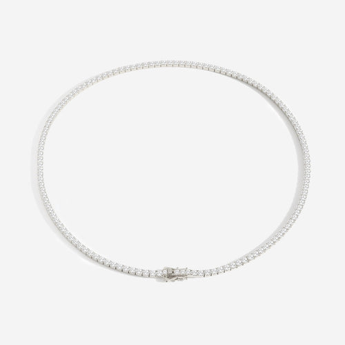 3mm Tennis Necklace
