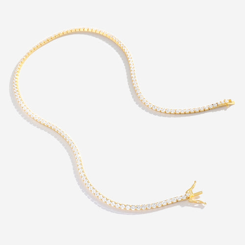 3mm Tennis Necklace
