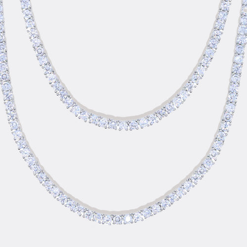 3mm Tennis Necklace