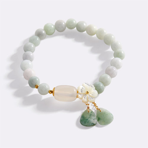 White Jade Luck Bracelet