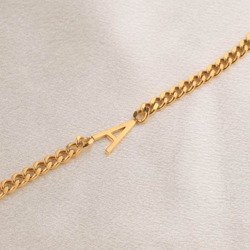 The Skinny Initial Bracelet