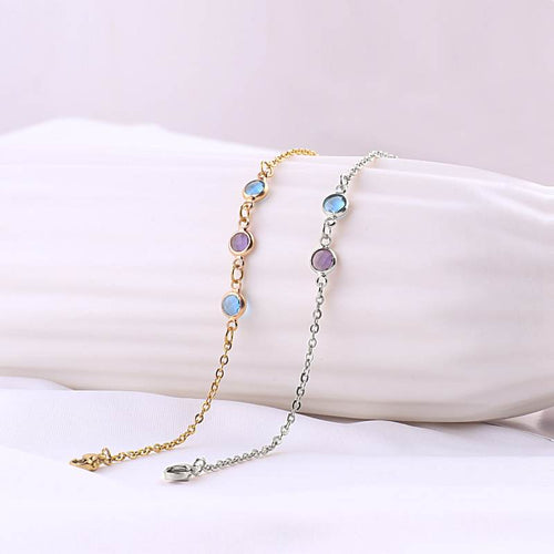 Personalized Birthstone Bracelet