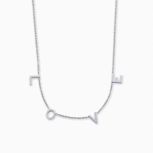 The LOVE Letter Necklace