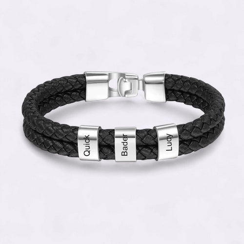 Minimalist Personalized Beaded Name Bracelet