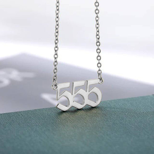 Dainty Angel Number Necklace