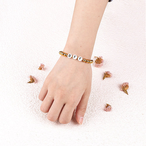 Custom Beaded Name Bracelet