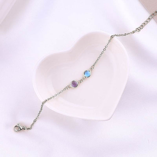 Personalized Birthstone Bracelet