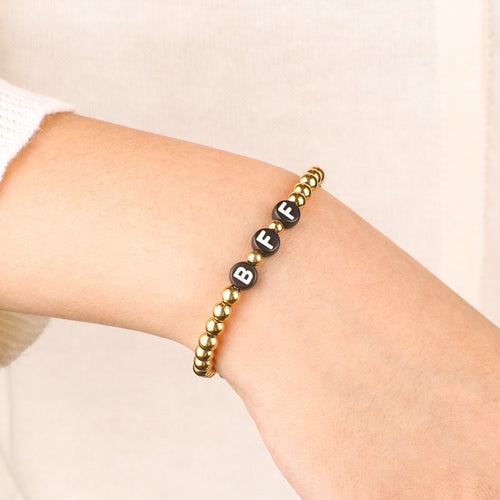 Custom Beaded Name Bracelet