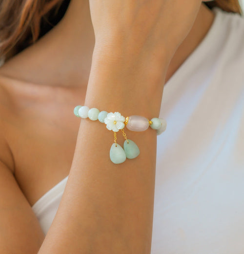 White Jade Luck Bracelet