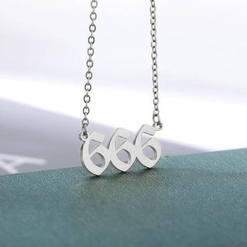 Dainty Angel Number Necklace