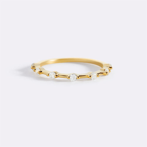 Ultra Thin Floating Eternity Ring