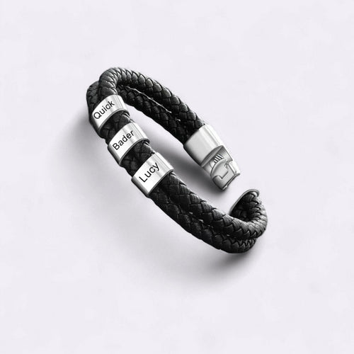 Minimalist Personalized Beaded Name Bracelet