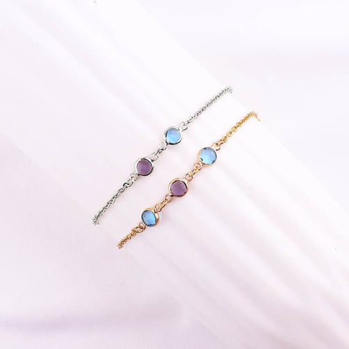 Personalized Birthstone Bracelet