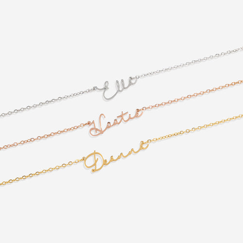 Mon Amour Name Necklace