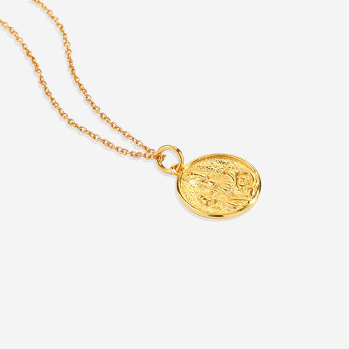 Greek Goddess Pendant Necklace