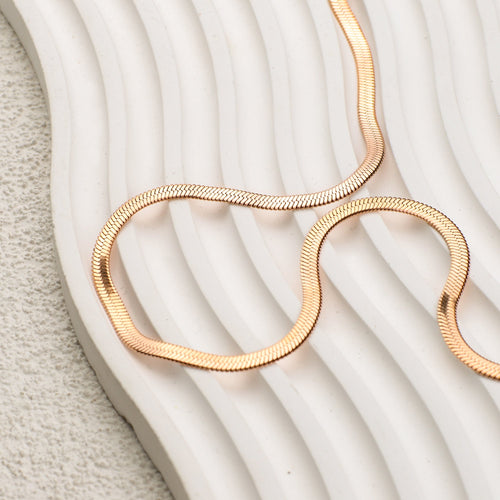 Herringbone Chain Necklace