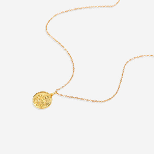 Greek Goddess Pendant Necklace
