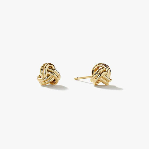 Love Knot Stud Earrings