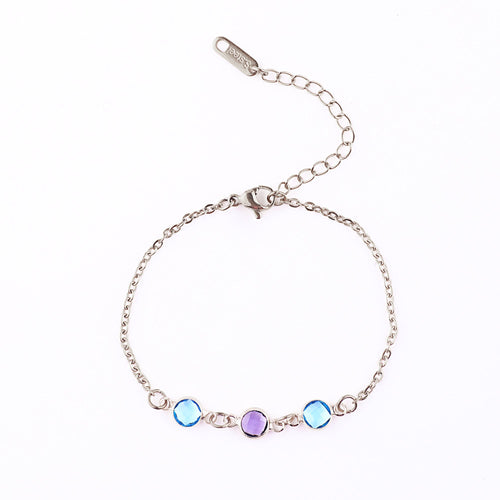 Personalized Birthstone Bracelet