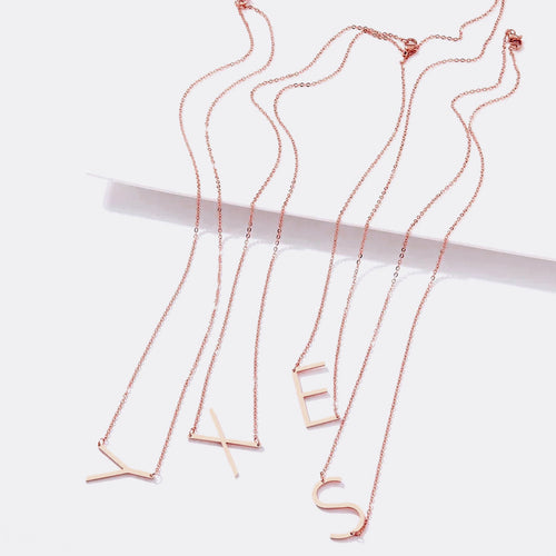 Statement Initial Necklace