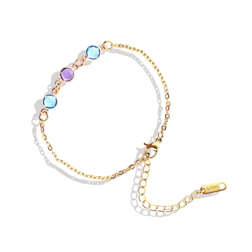 Personalized Birthstone Bracelet