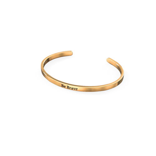 Personalized Thin Cuff Bracelet