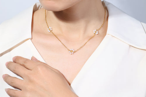 Marguerite Pearl Necklace