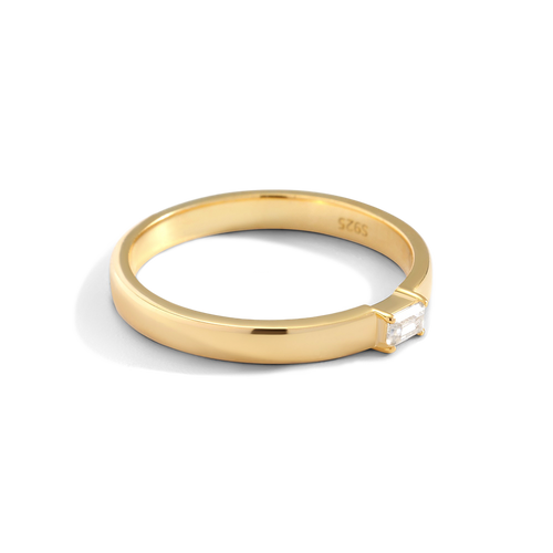 Baguette Diamond Band Ring