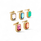 Baguette Birthstone Charm