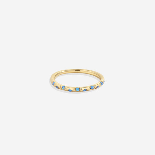 Dainty Constellation Birthstone Ring