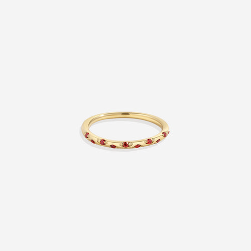 Dainty Constellation Birthstone Ring