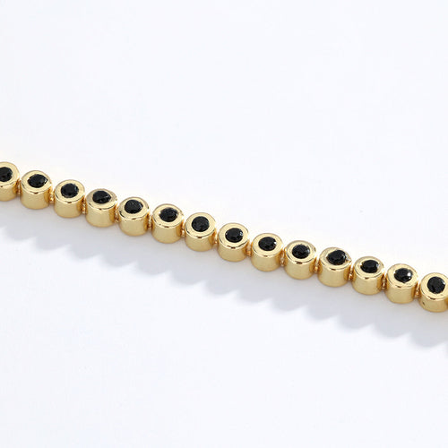 Black Gemstone Bracelet