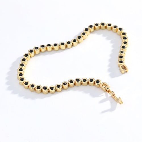 Black Gemstone Bracelet