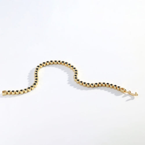 Black Gemstone Bracelet