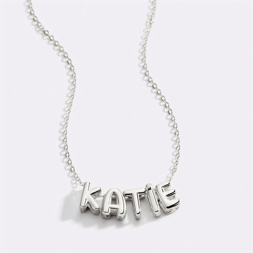 Bubble Name Necklace
