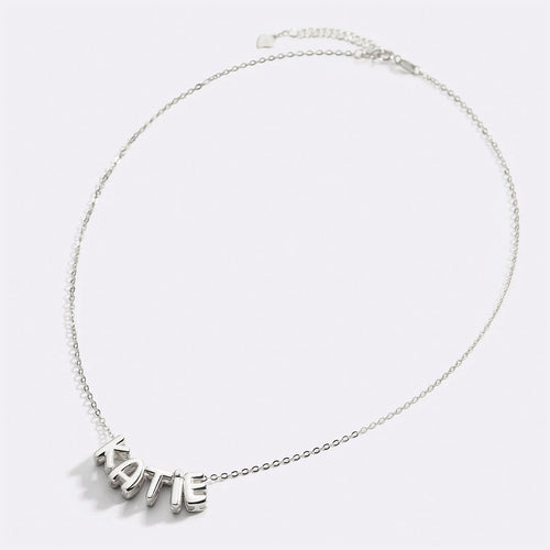 Bubble Name Necklace